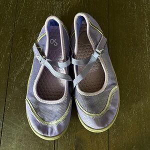 SO Girls Purple Comfort Adjustable Mary Jane Shoes Sneakers Size 3